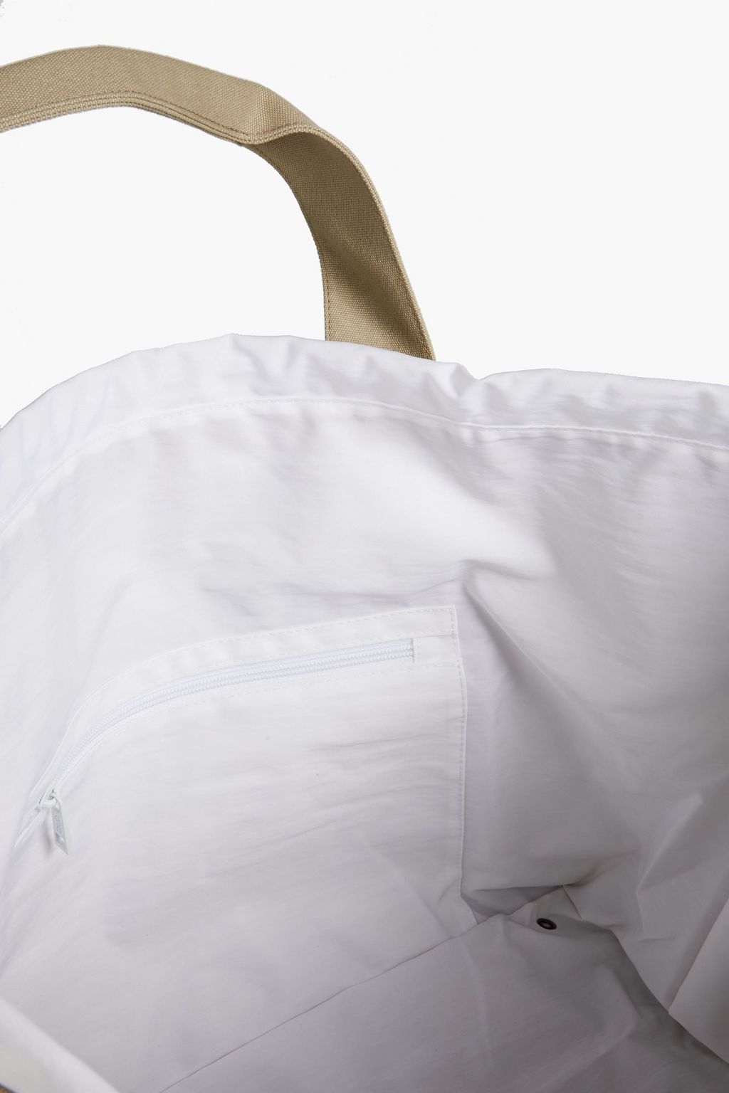 ONIA Linen-canvas tote