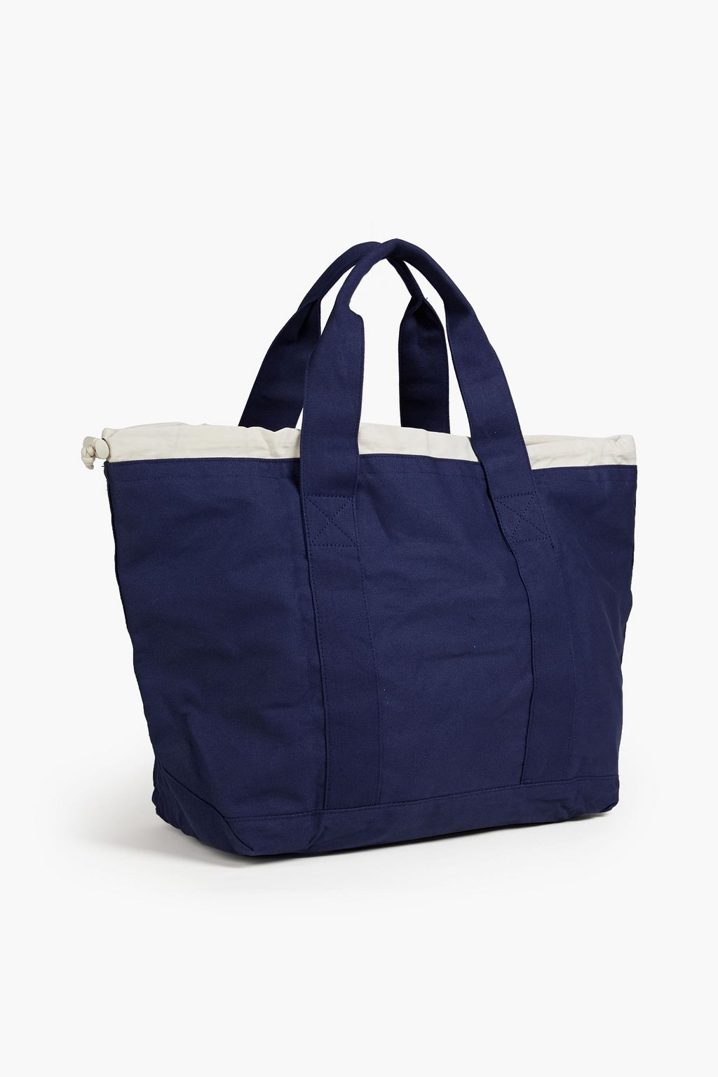ONIA Linen-canvas tote