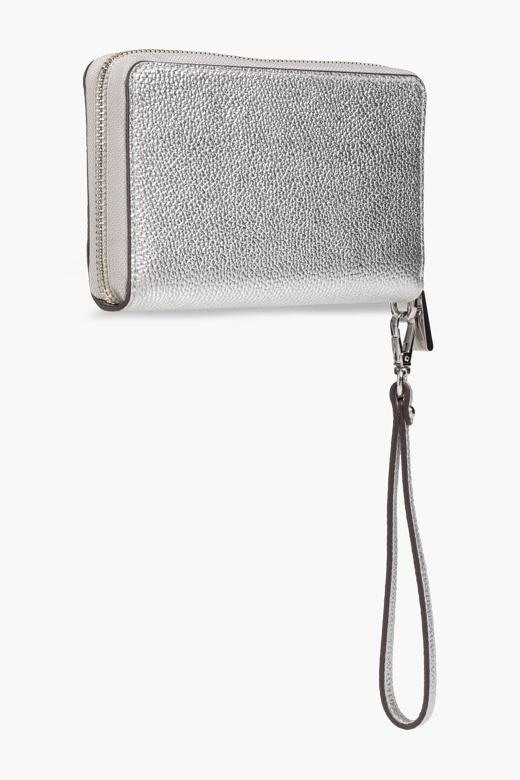MICHAEL MICHAEL KORS ペブル加工レザー ウォレット メタリック