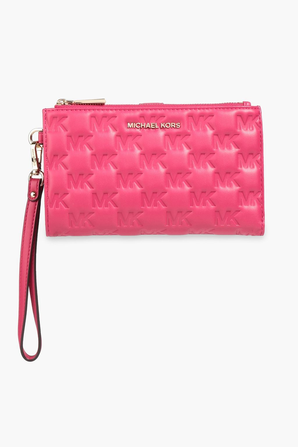 MICHAEL MICHAEL KORS Logoembossed faux leather wallet THE