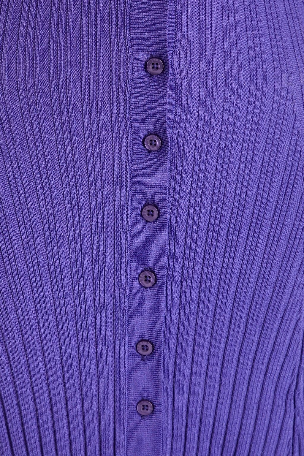 REMAIN BIRGER CHRISTENSEN Ella ribbed-knit shirt dress