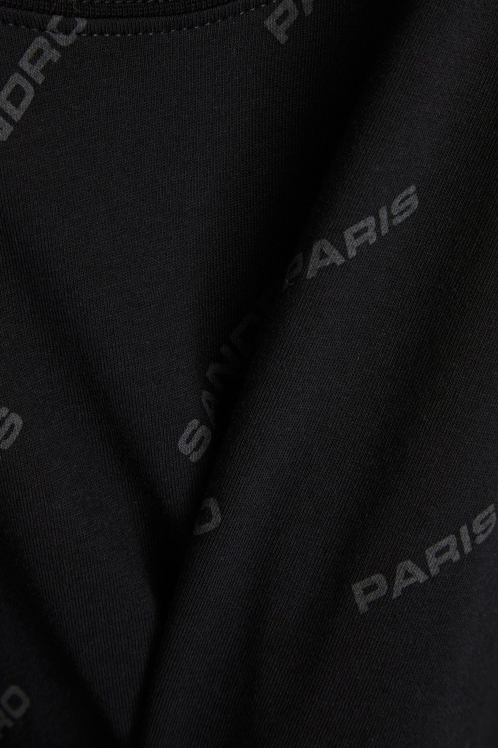 SANDRO Logo-print cotton-jersey T-shirt