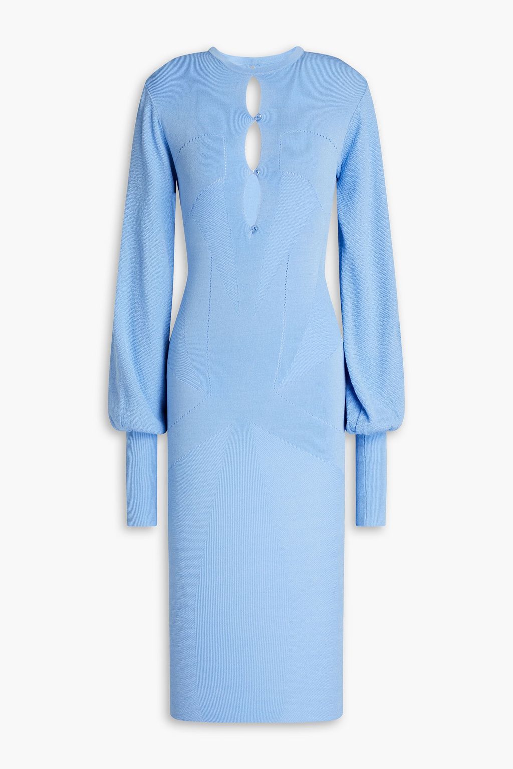 ROTATE BIRGER CHRISTENSEN Fatima cutout knitted midi dress | Sale up to 70%  off | THE OUTNET