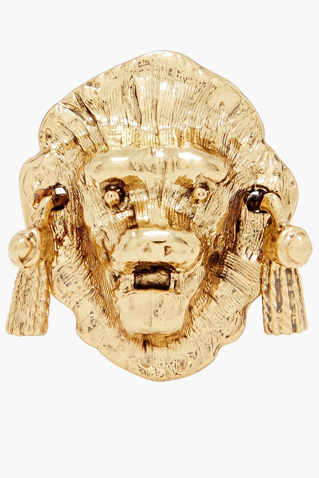 KENNETH JAY LANE Gold-plated ring