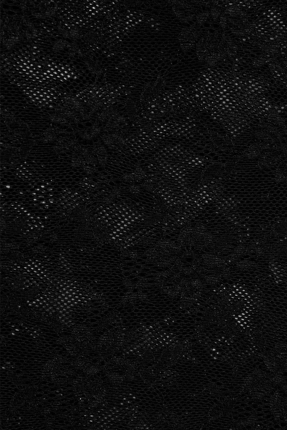 Cosabella Glam Sexy Contour Lace Shorts In Black