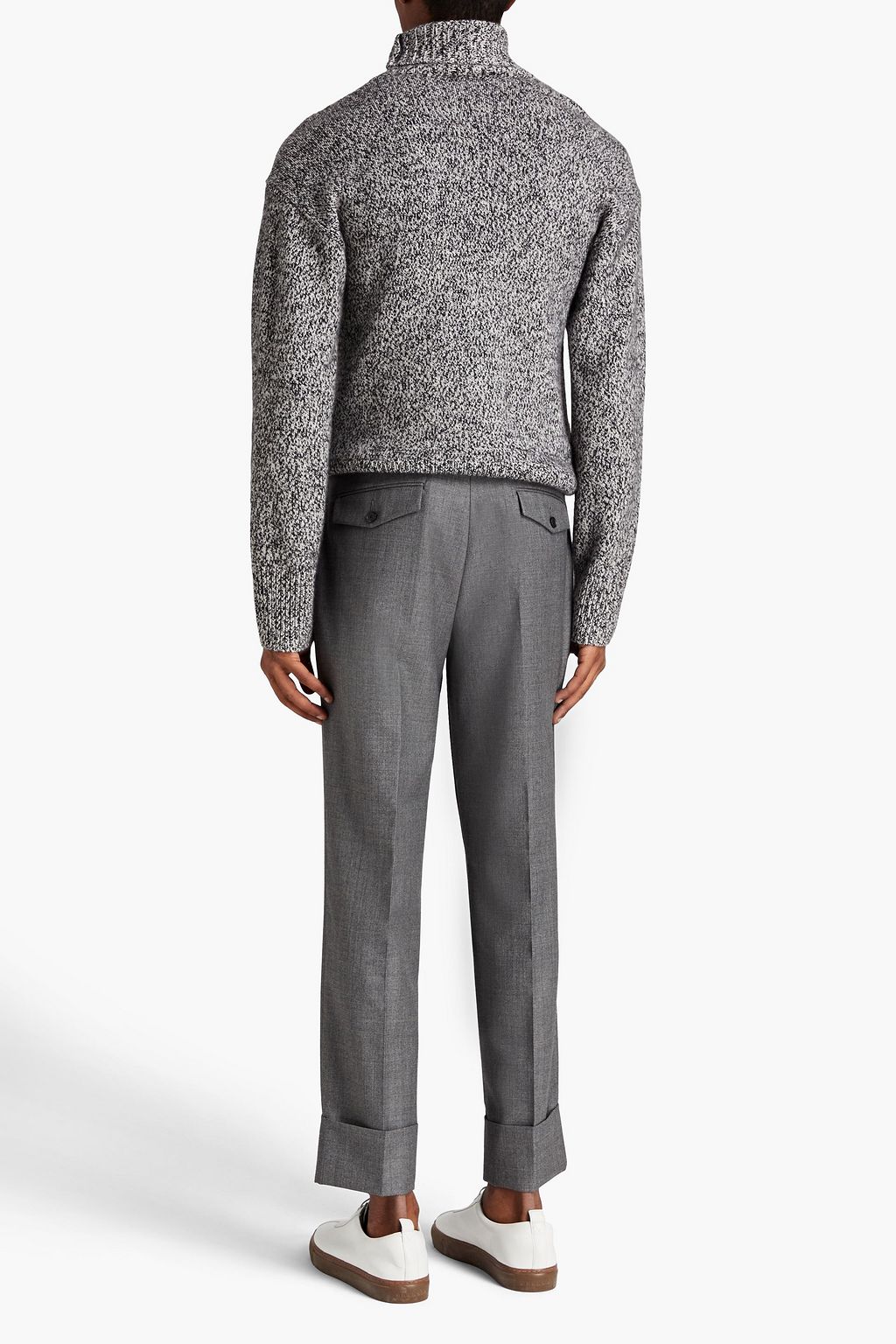 SANDRO Wool pants