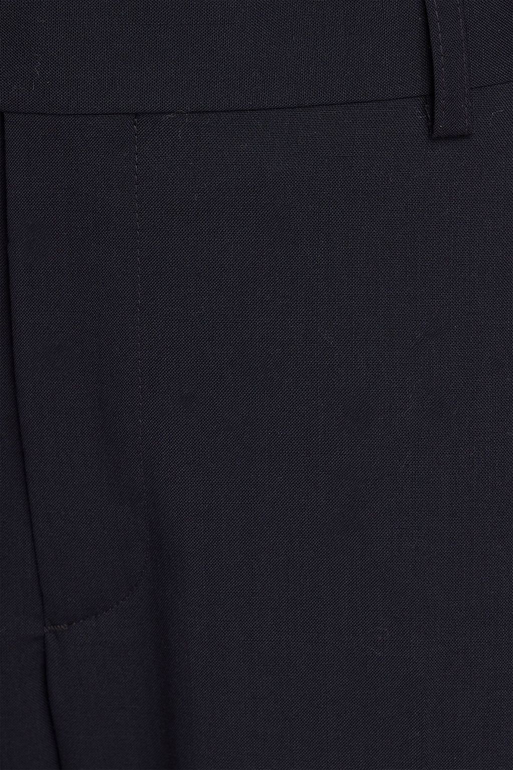 SANDRO Tapered wool-blend pants