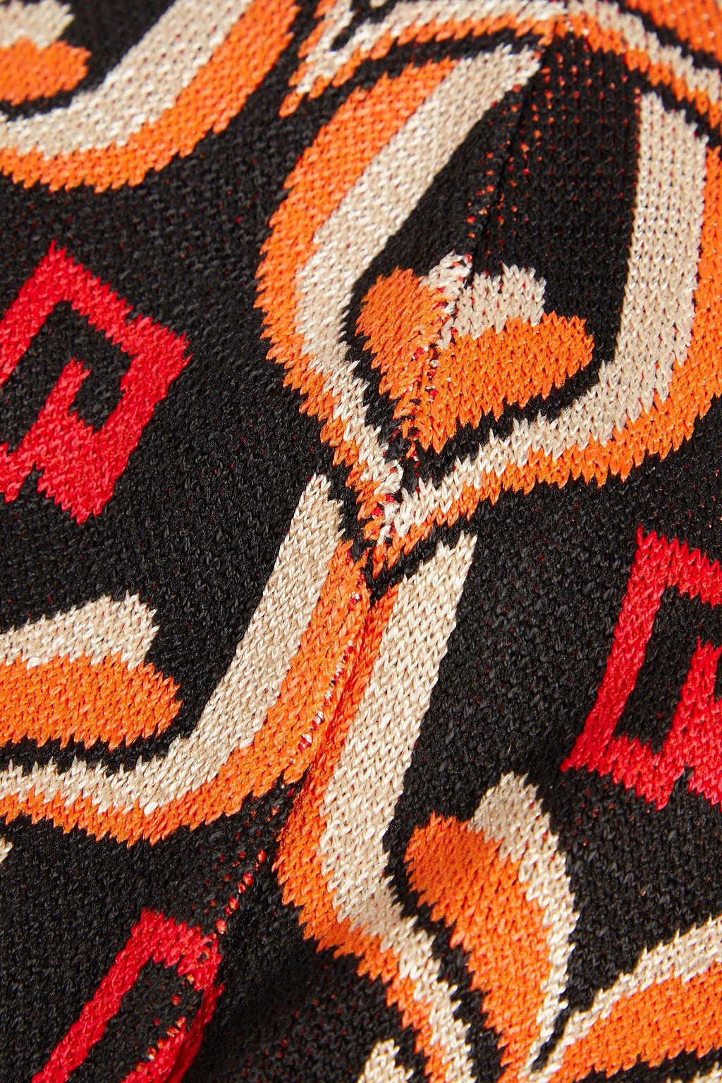 RABANNE Jacquard-knit beanie