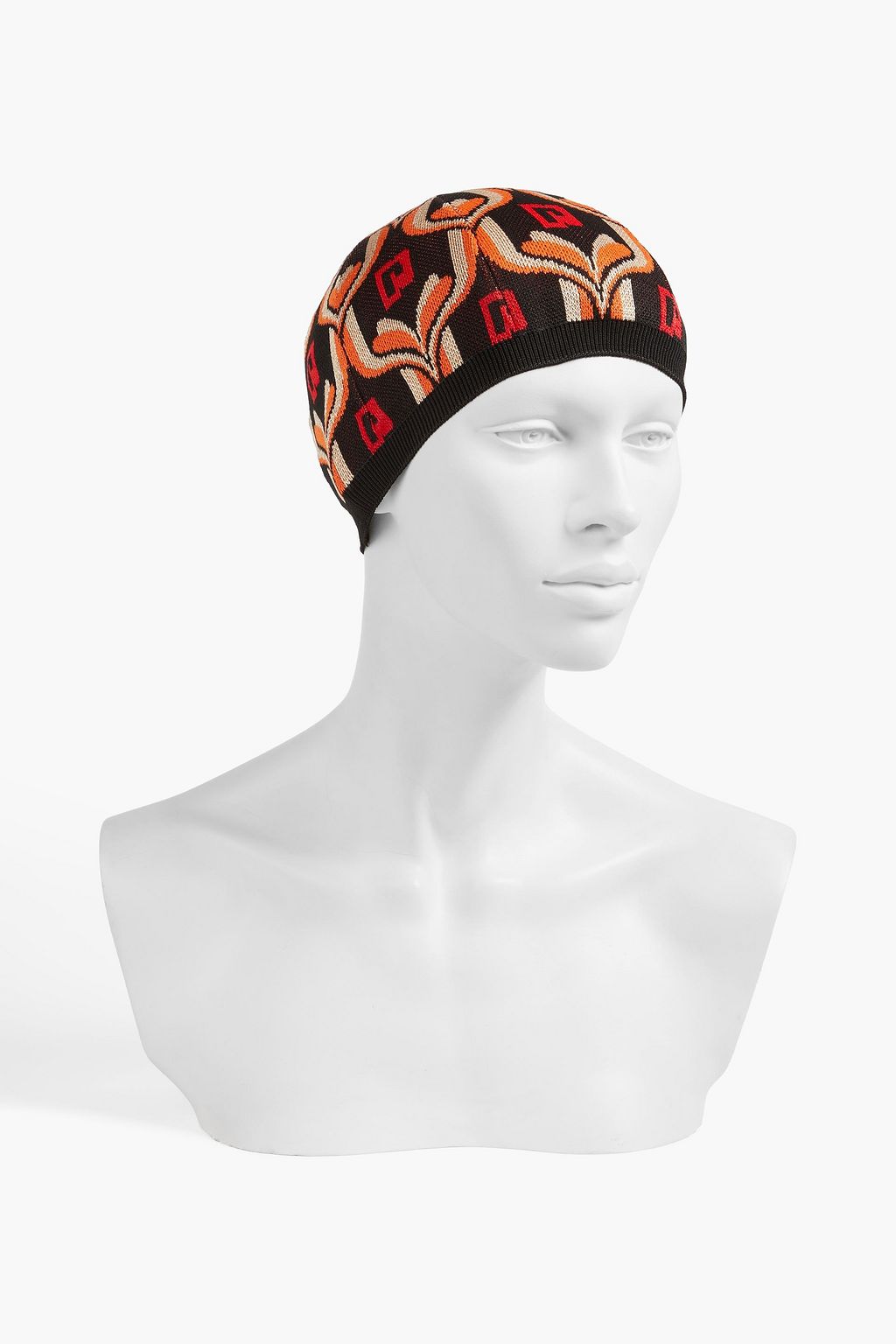 RABANNE Jacquard-knit beanie