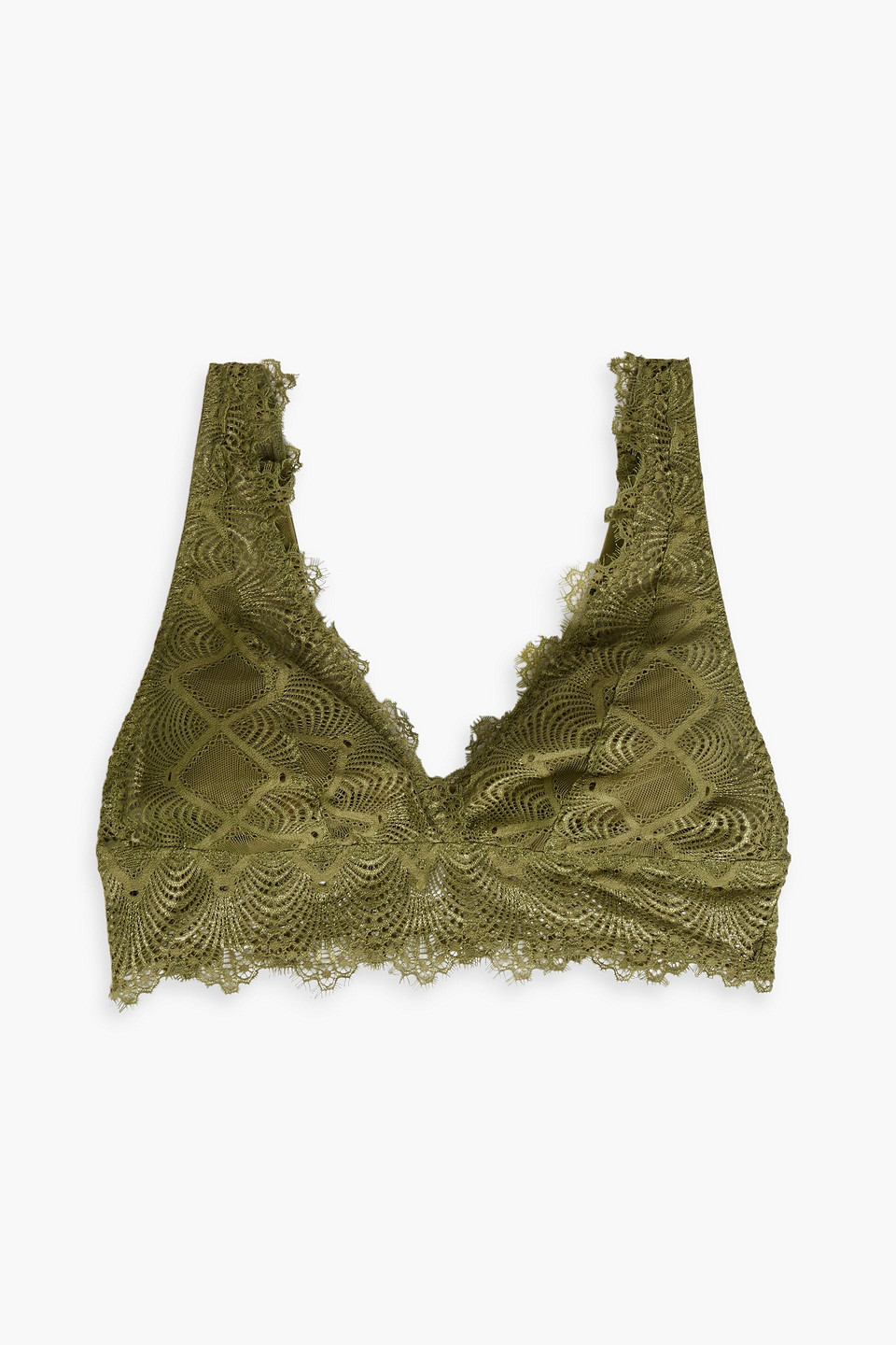 Allure stretch-lace bralette