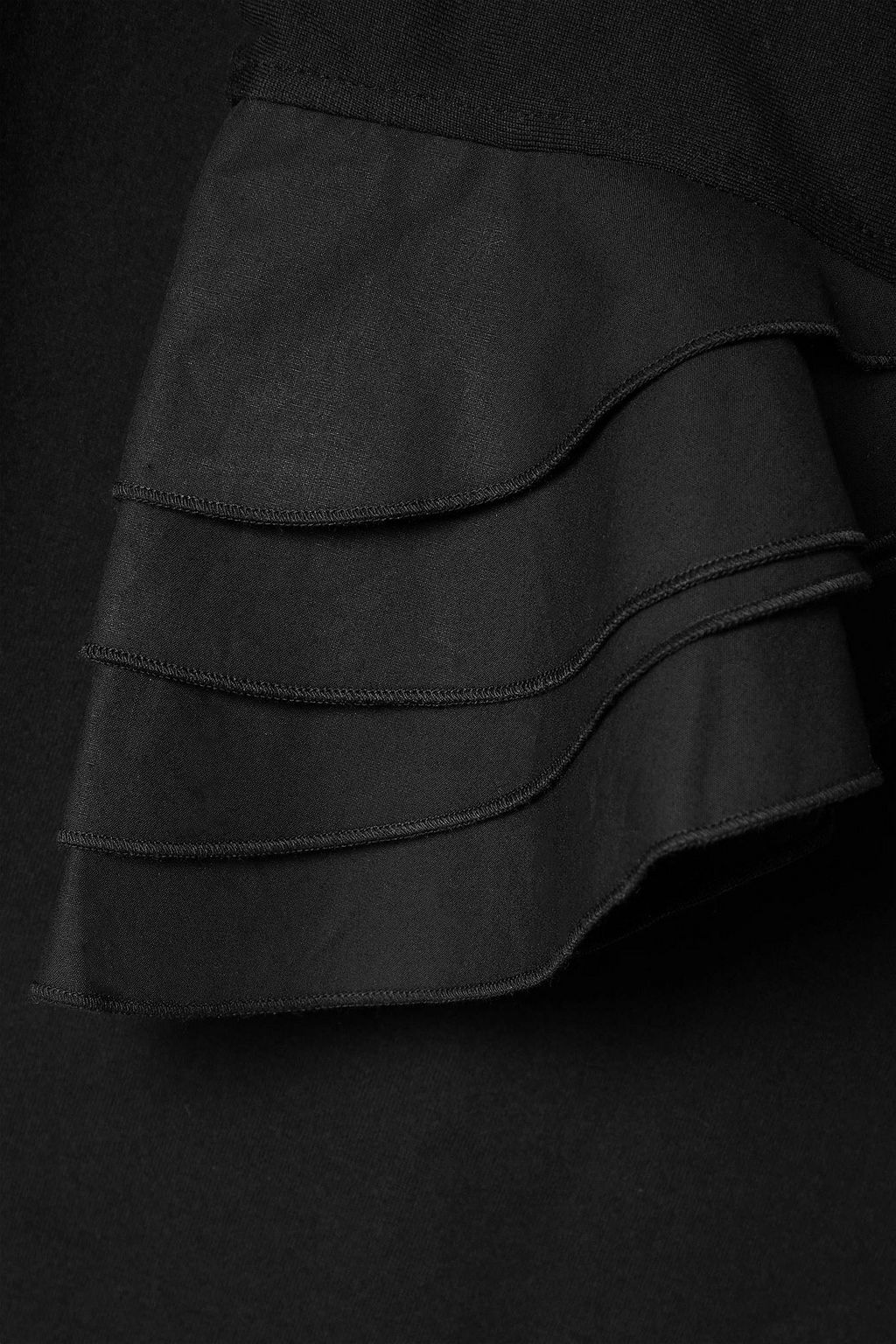 JASON WU توب من قماش الجيرسيه القطني وبحواف من البوبلين