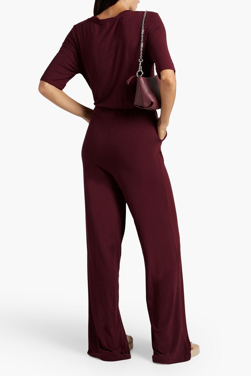 AMERICAN VINTAGE Jersey wide-leg jumpsuit