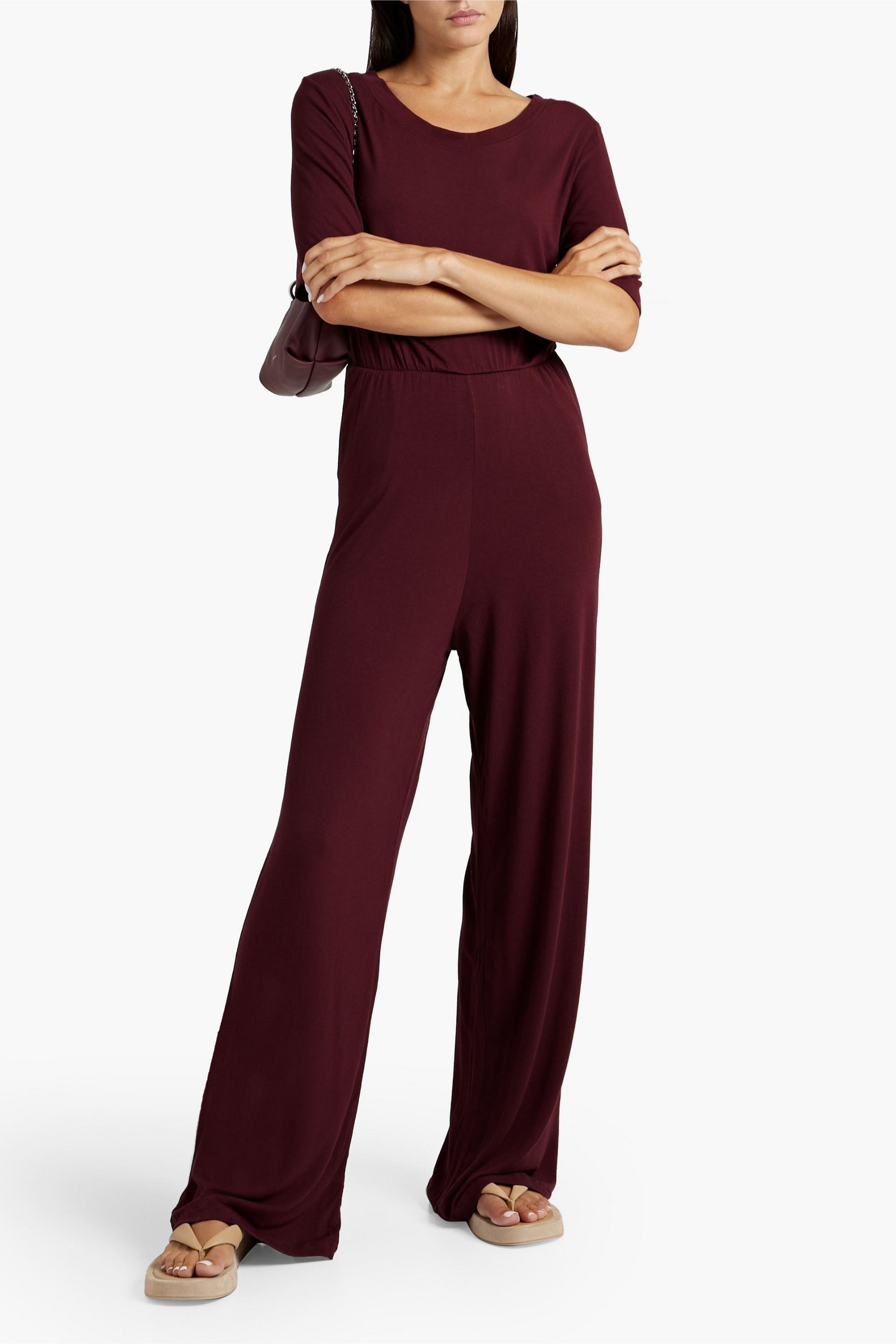 American Vintage Jersey wide-leg jumpsuit
