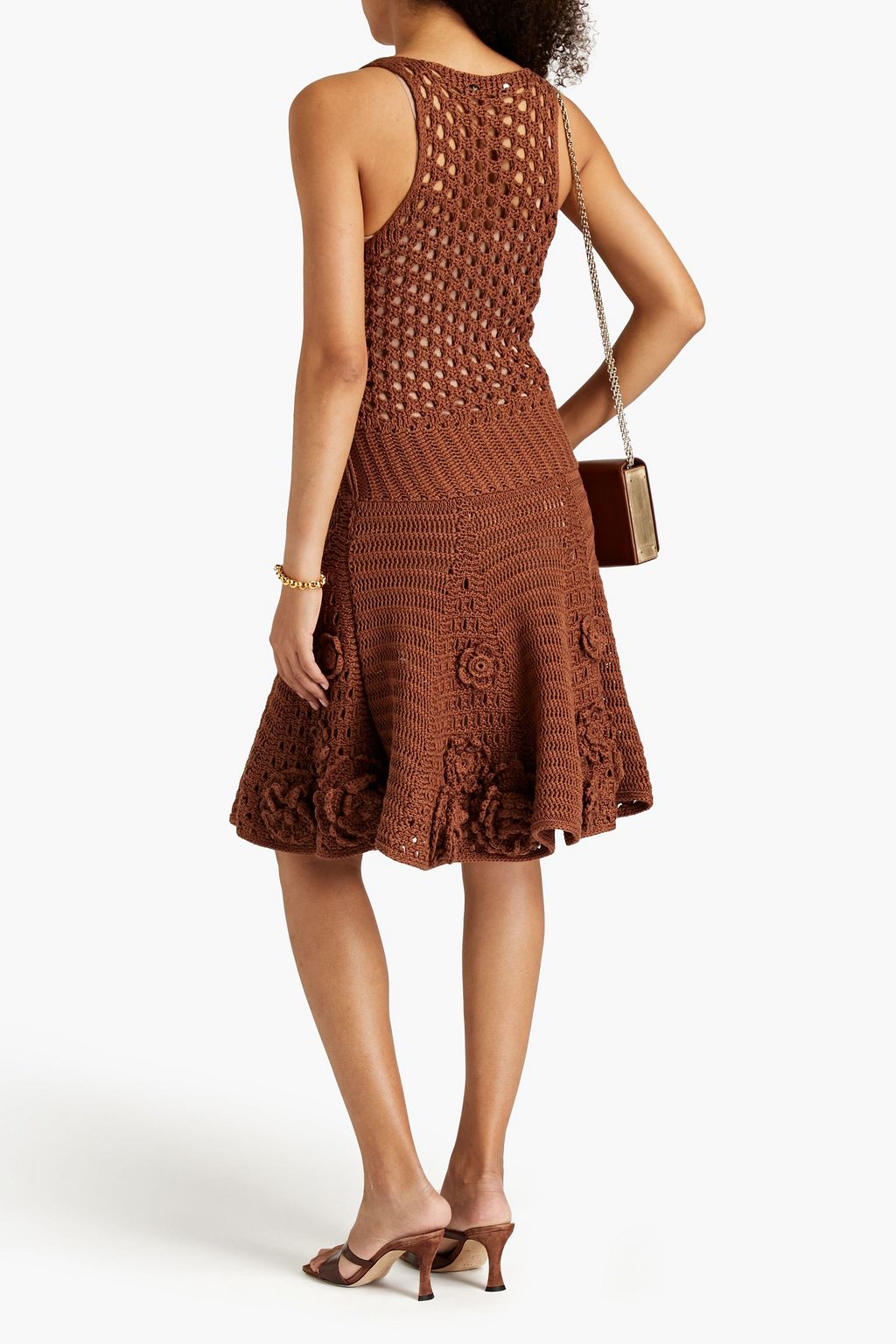 VALENTINO GARAVANI Crocheted cotton dress