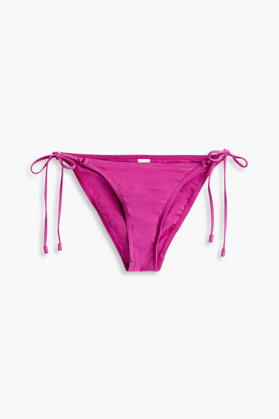 Zimmermann Separates Sculpt Mid-rise Bikini Briefs In Magenta