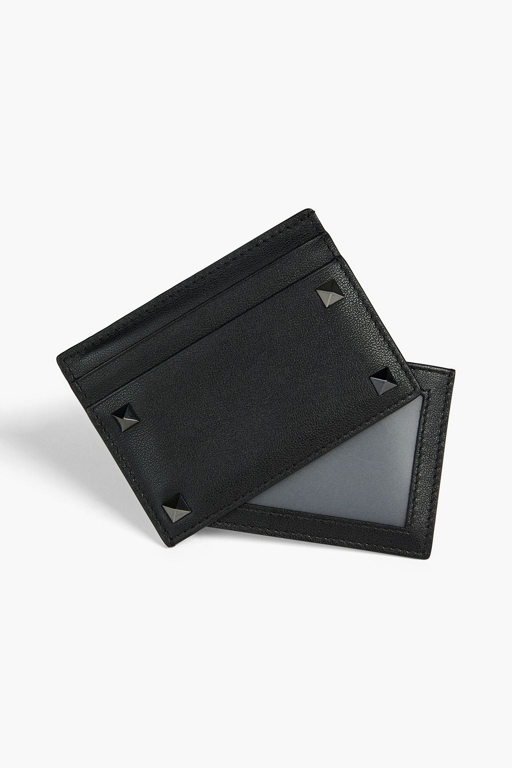 VALENTINO GARAVANI Rockstud leather cardholder