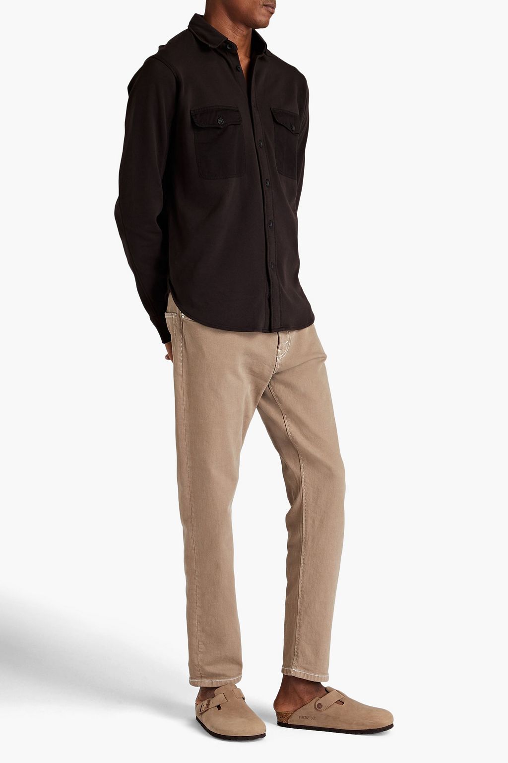 RAG & BONE Jack cotton-jersey shirt