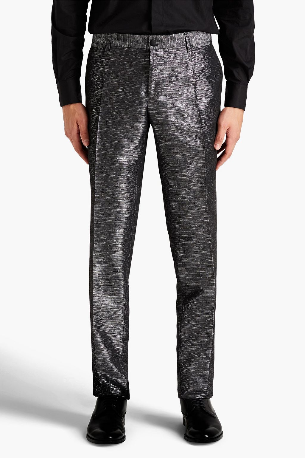 DOLCE & GABBANA Lamé suit