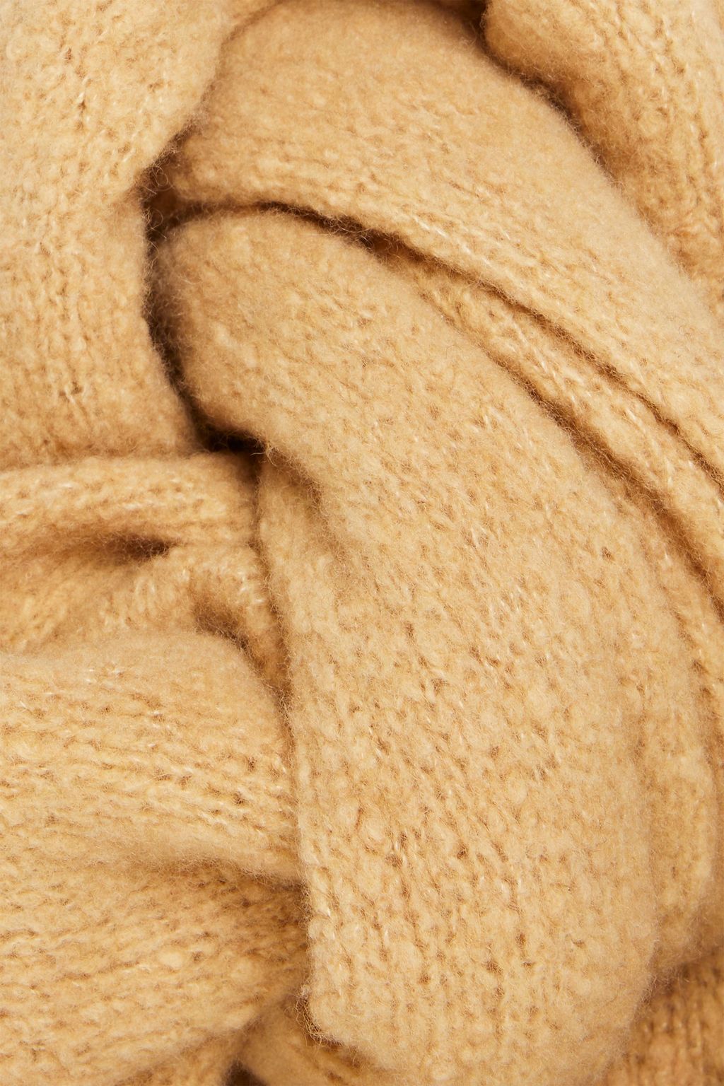 KENZO Schal aus Bouclé aus einer Wollmischung