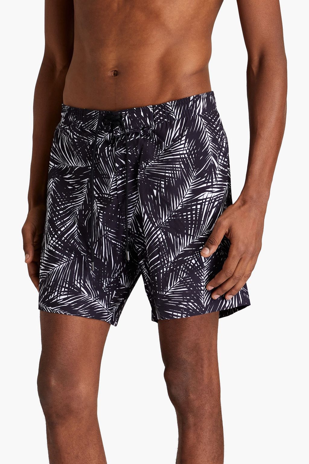 MICHAEL KORS Midlength printed swim shorts THE