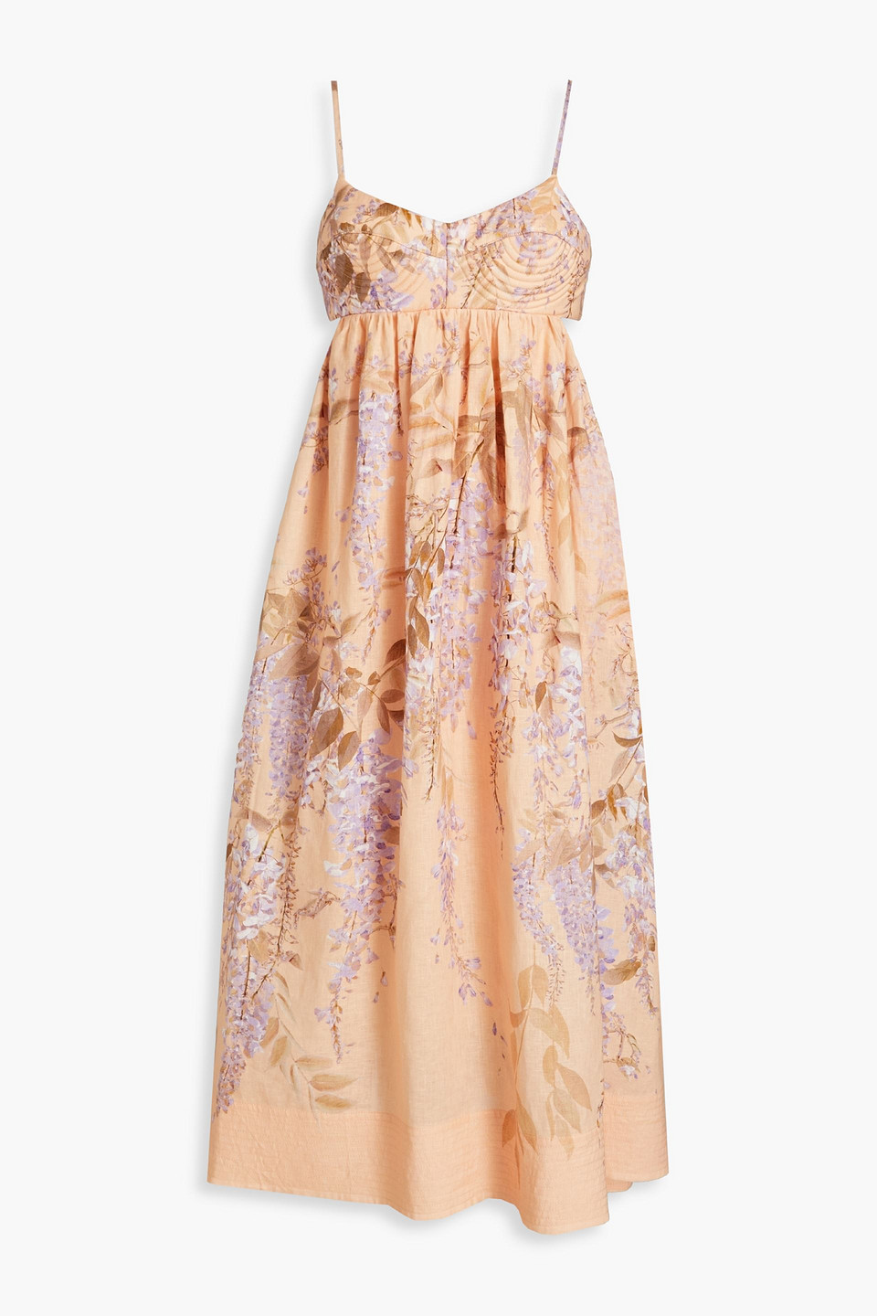 Zimmermann clearance peach dress