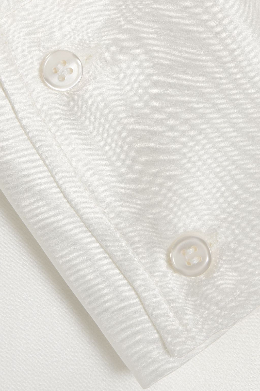 IRIS & INK Margaret organic silk-satin shirt