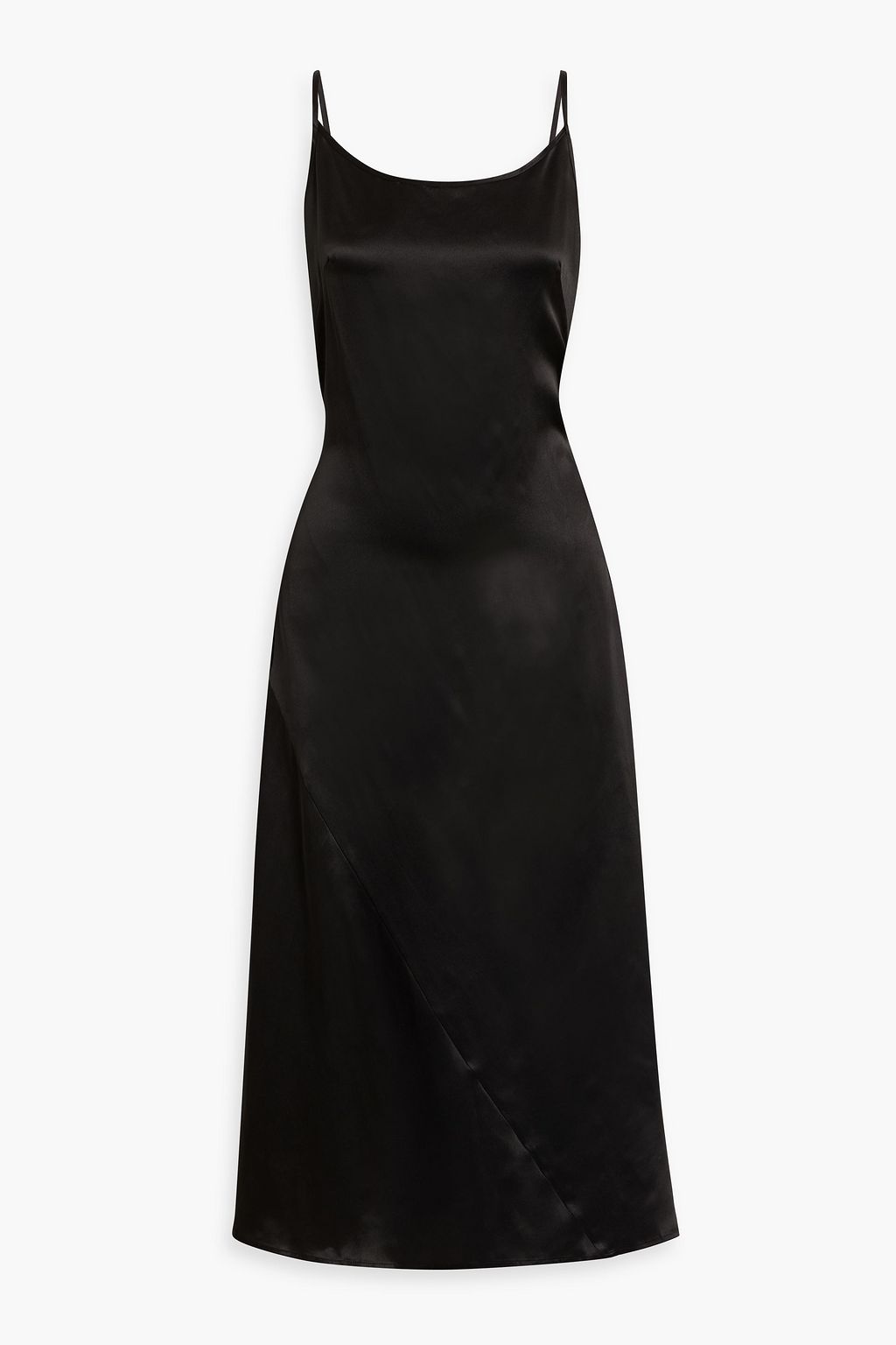 IRIS & INK Ella organic silk-satin midi slip dress | THE OUTNET