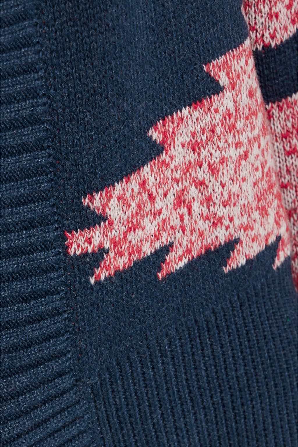 SACHIN & BABI Landon jacquard-knit cotton-blend cardigan