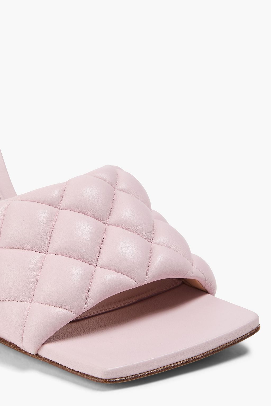BOTTEGA VENETA Quilted leather mules
