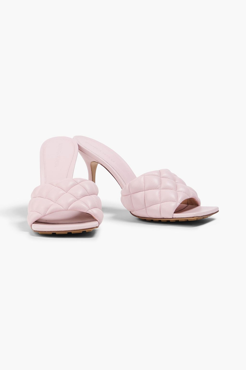 BOTTEGA VENETA Quilted leather mules
