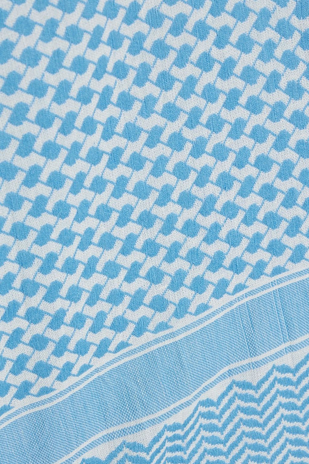 SUMMERY COPENHAGEN Cotton-jacquard top