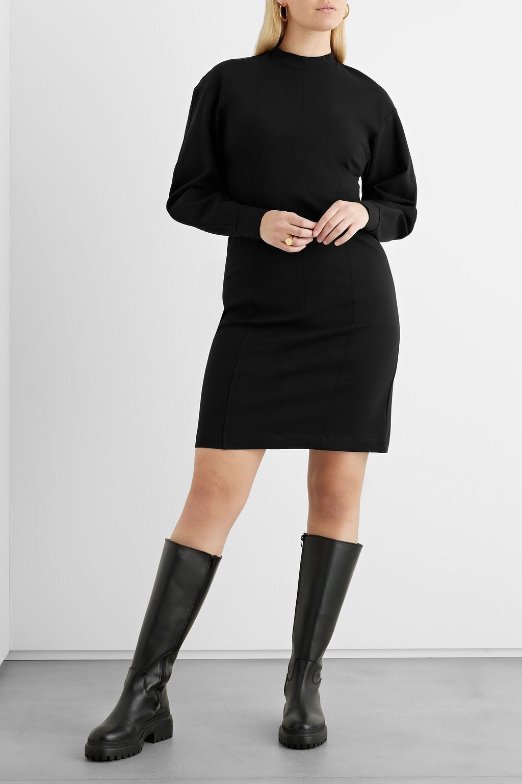 IRIS & INK Georgia Minikleid aus Ponte