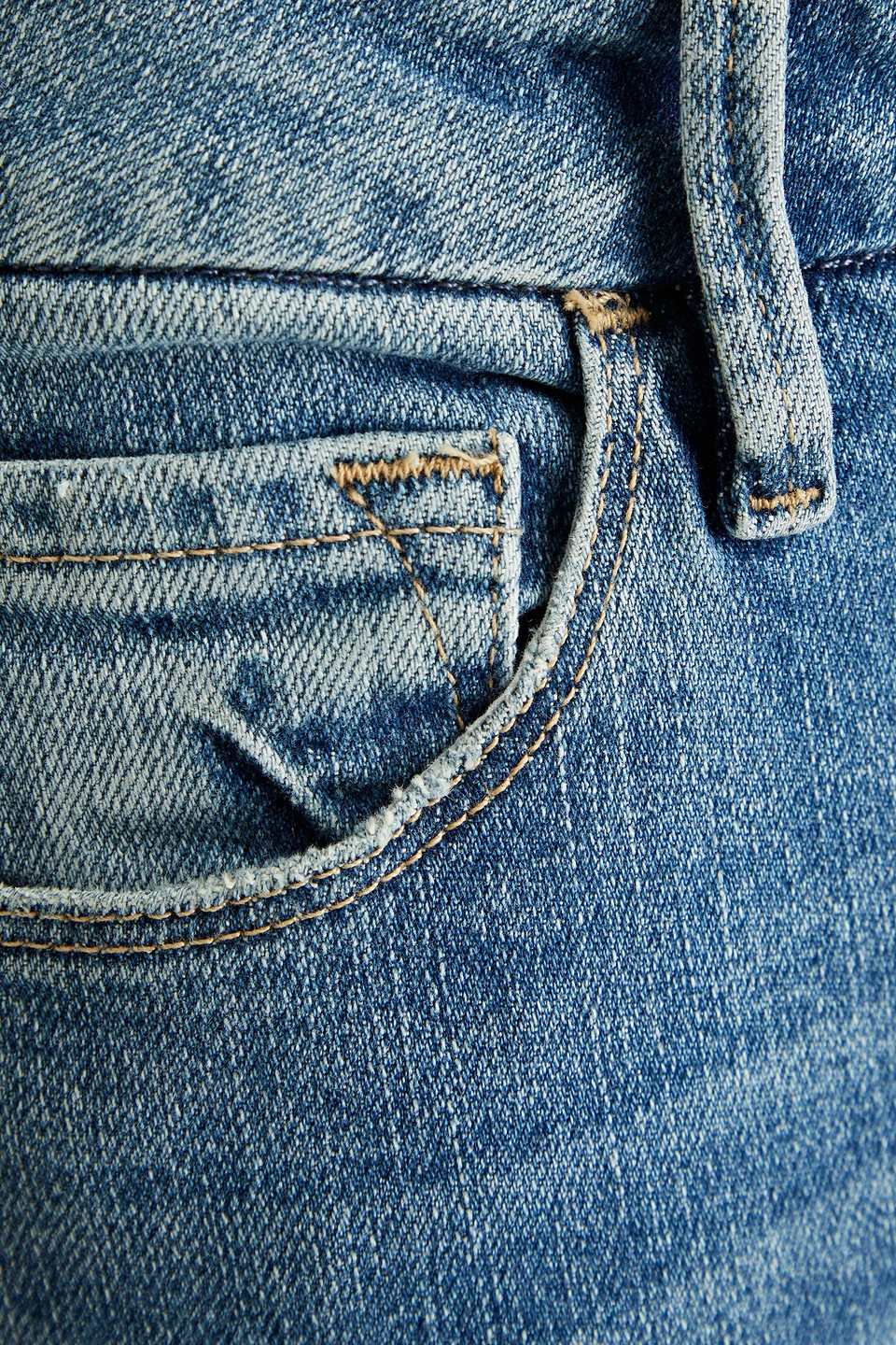 FRAME LE CROP MINI BOOT CROPPED HIGH-RISE BOOTCUT JEANS 3074457345633560680