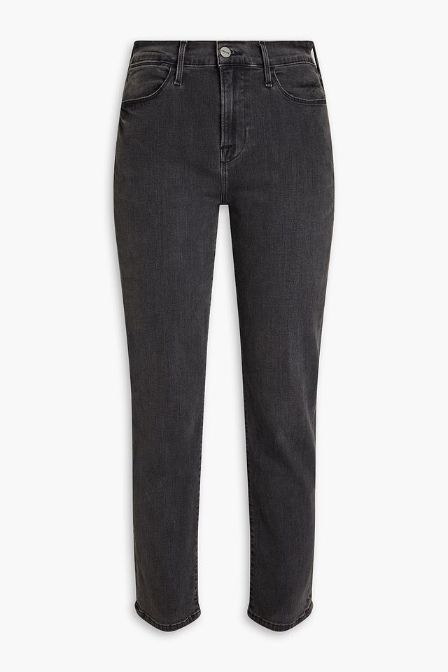 Le High Straight high-rise straight-leg jeans