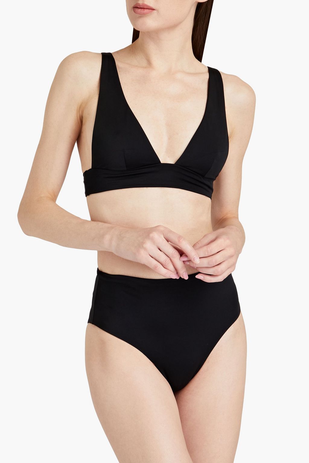 ONIA Mallory triangle bikini top