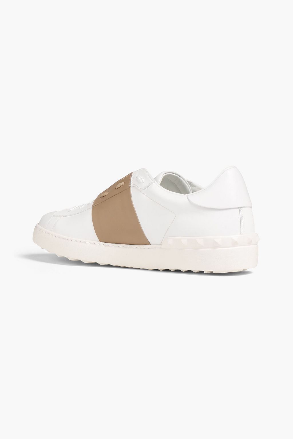 VALENTINO GARAVANI Untitled two-tone leather sneakers