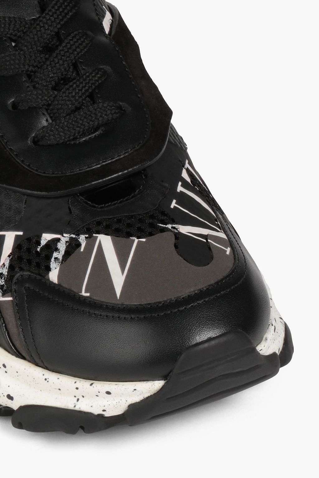 VALENTINO GARAVANI Printed coated mesh sneakers