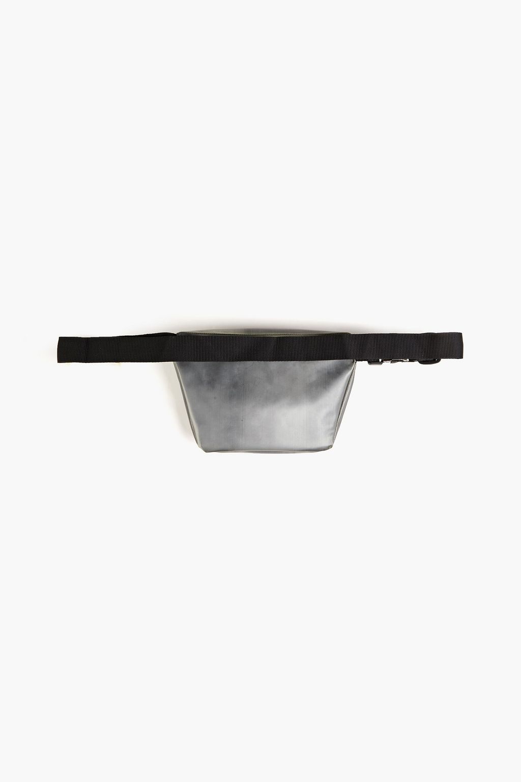 BALMAIN Printed leather belt bag