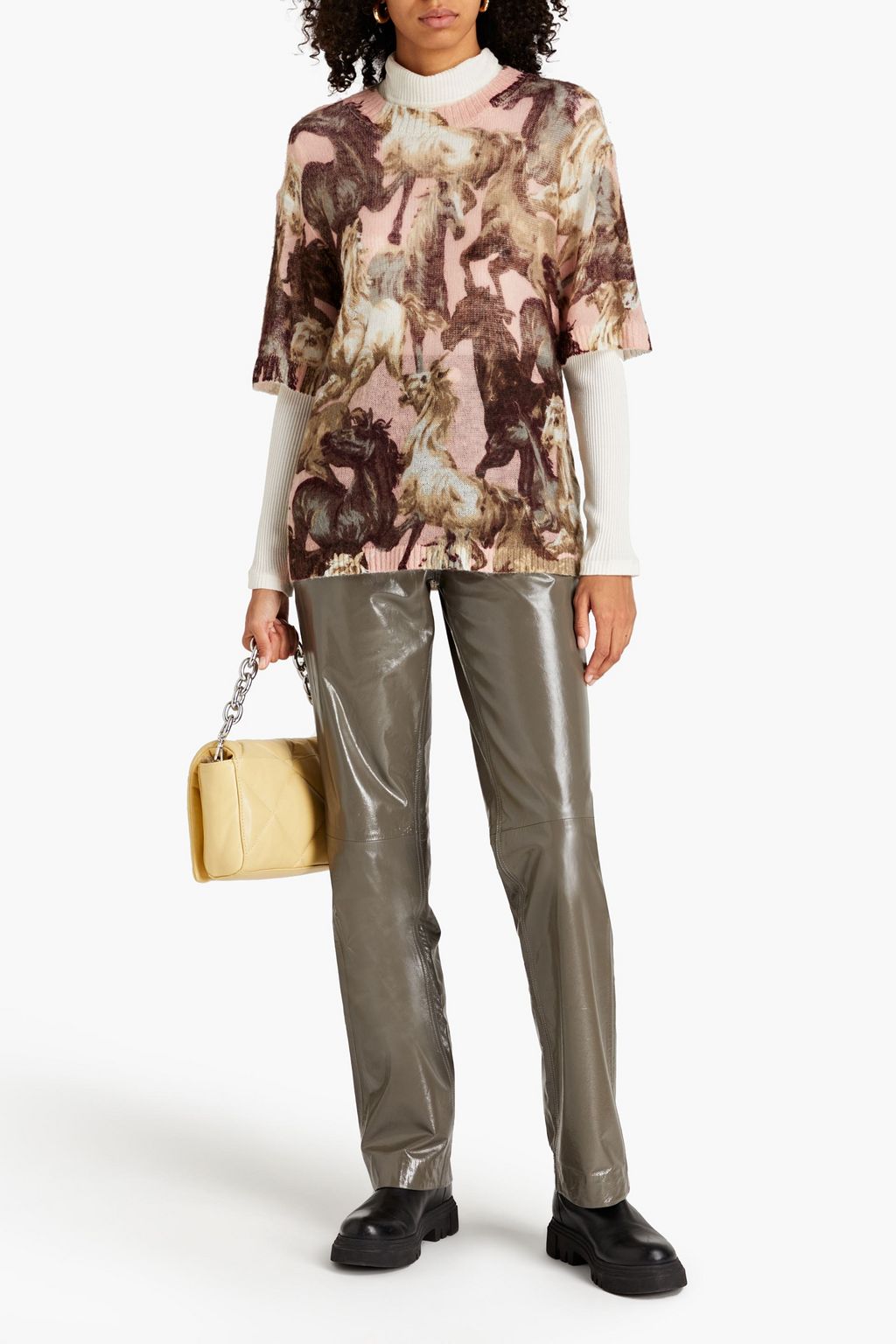 KENZO Printed knitted sweater
