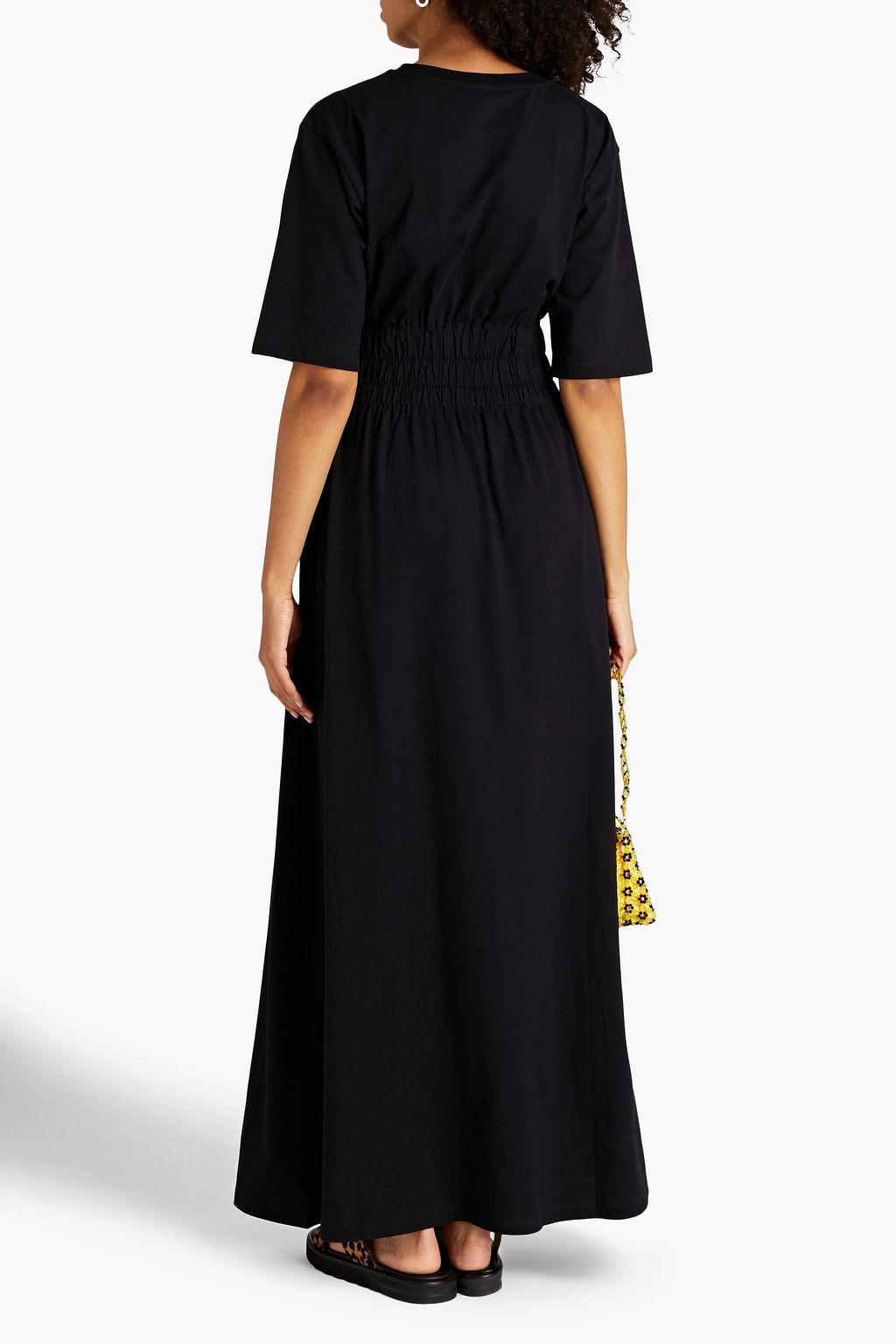 KENZO Embroidered cotton-jersey robe