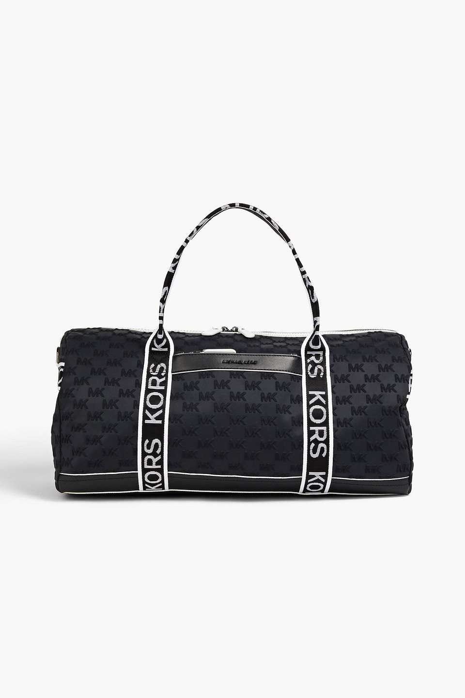 MICHAEL KORS LOGO-EMBOSSED NEOPRENE WEEKEND BAG