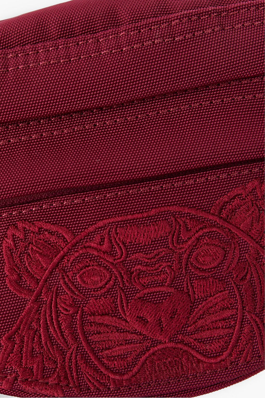 KENZO Embroidered canvas belt bag