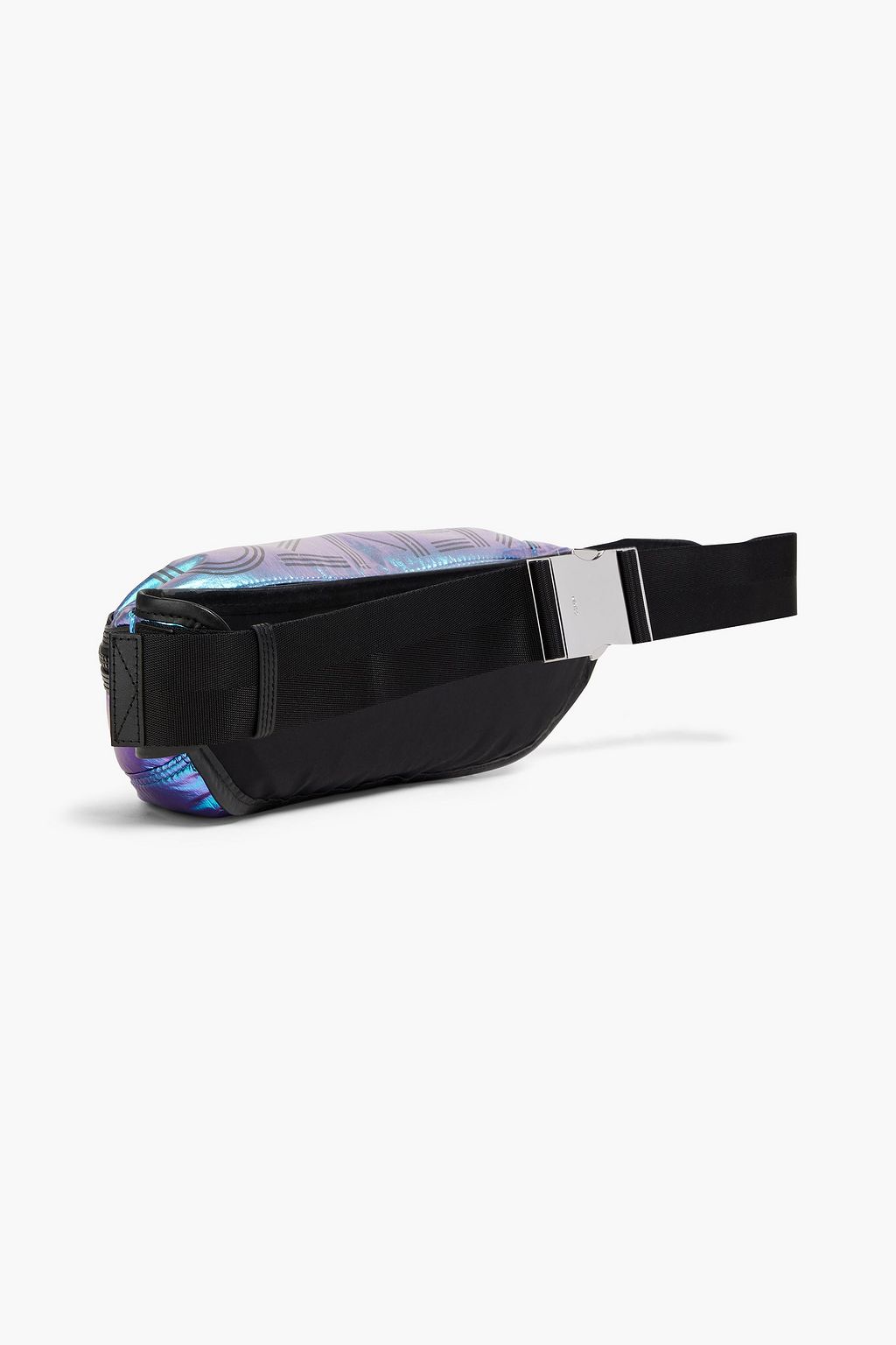 KENZO Printed iridescent shell belt bag