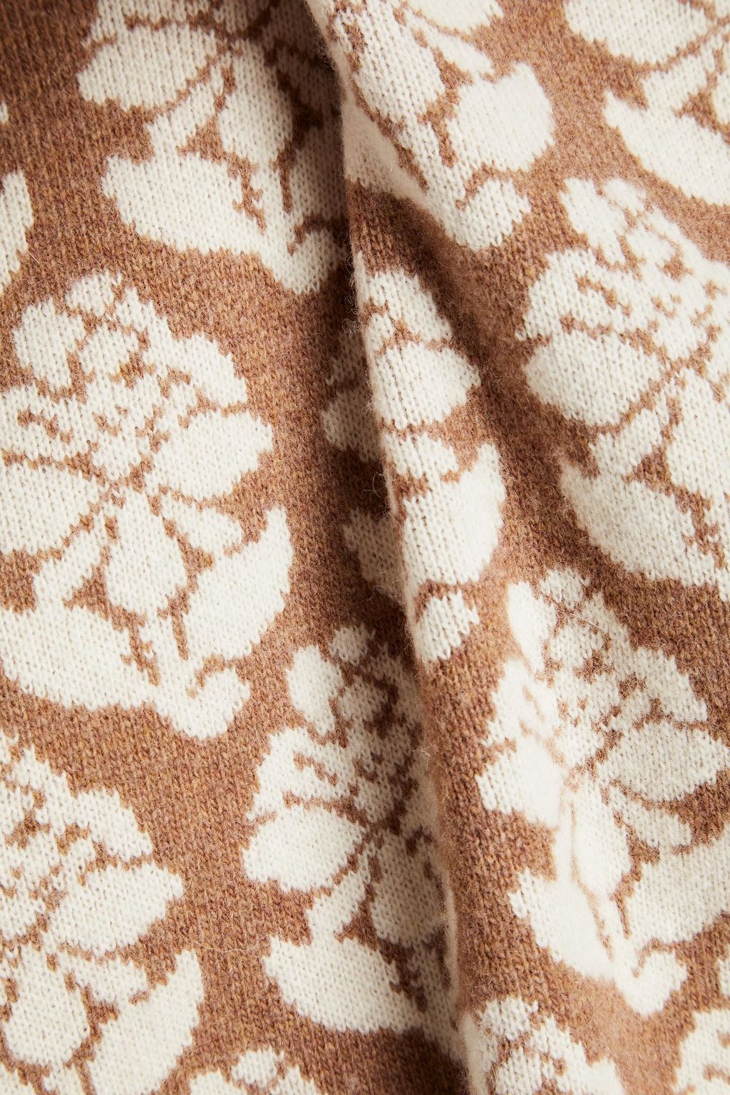 RHODE Tate jacquard-knit wool sweater