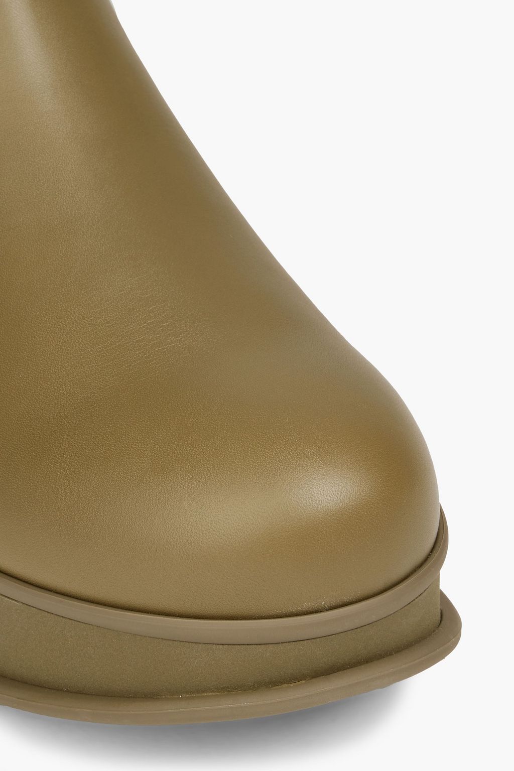 FERRAGAMO Kay leather platform Chelsea boots