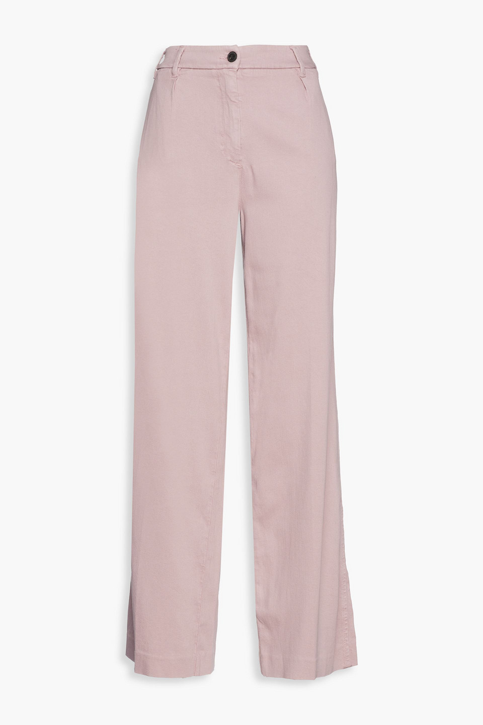 Ba&sh Twill Wide-leg Trousers In Pink