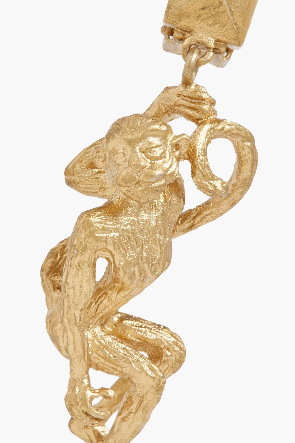 VALENTINO GARAVANI Gold-tone clip earrings