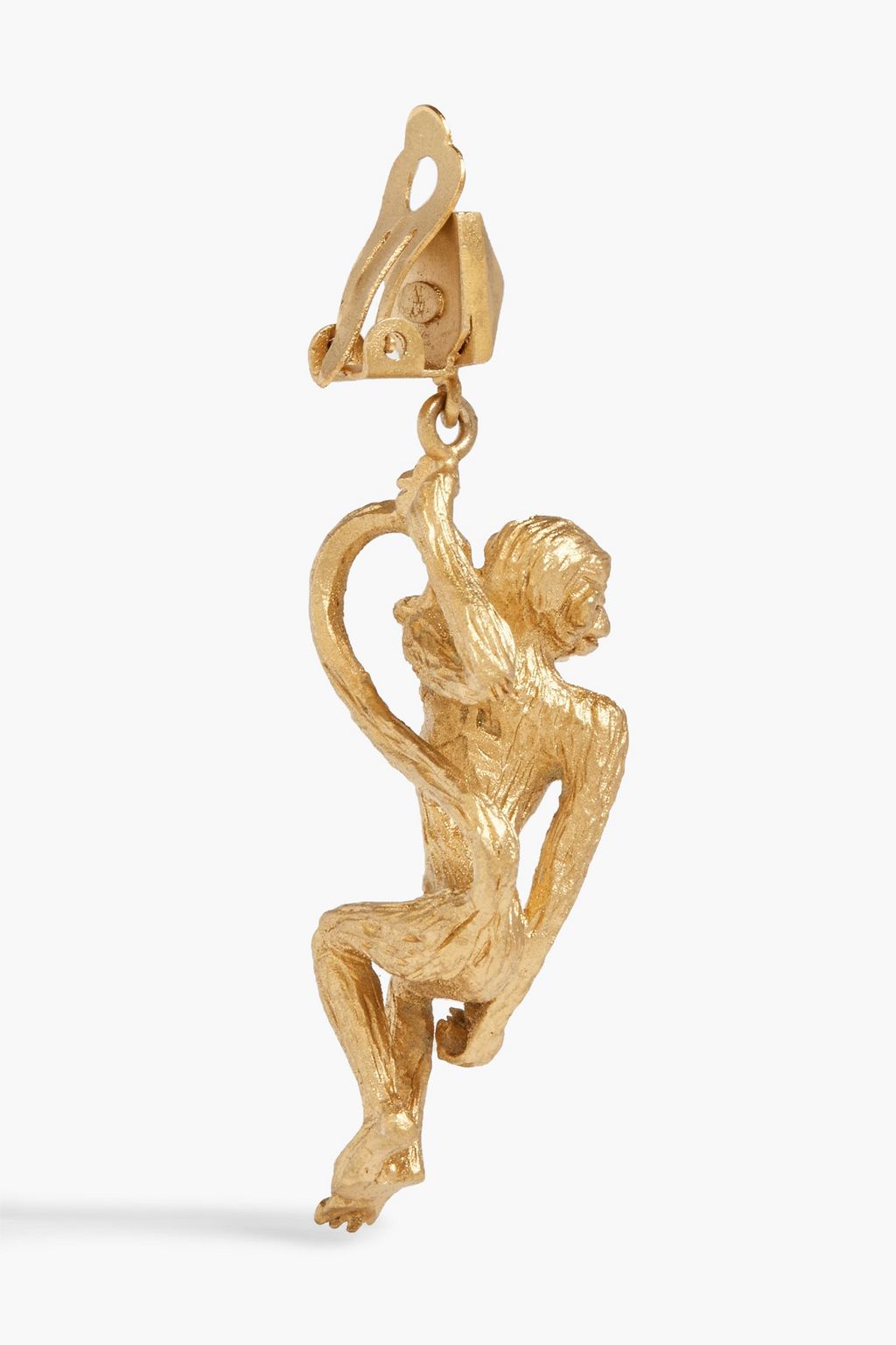 VALENTINO GARAVANI Gold-tone clip earrings