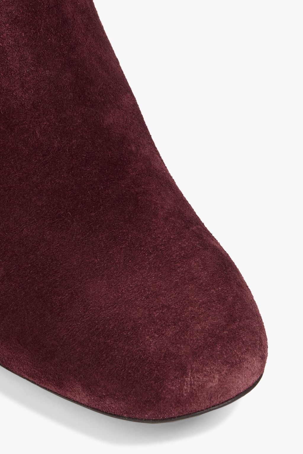 TOD'S Buckled suede ankle boots