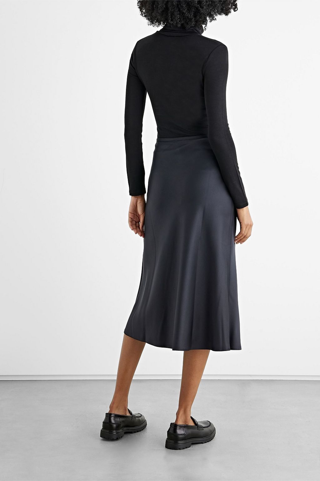 IRIS & INK Hazel stretch-Lyocell jersey turtleneck top